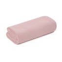 Bambusowy otulacz / lekki kocyk z jonami srebra 100x100 powder pink