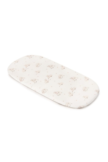 Bamboo sheet for the carrycot - little sheeps - MY MEMI 2