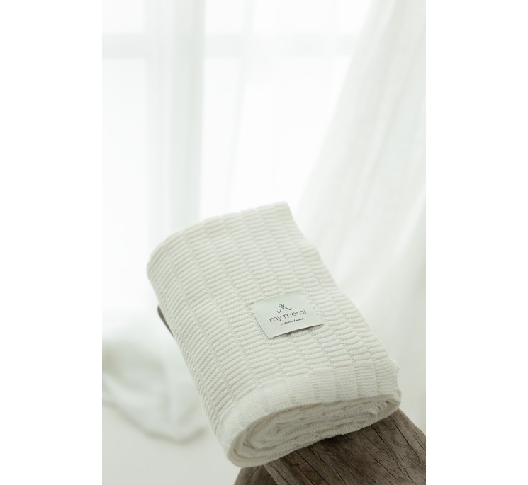 Bamboo Blanket 80x100 Cream - Vini -  MY MEMI