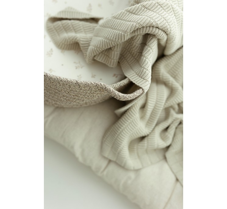 Bamboo Blanket 80x100 Light Beige - Vini - MY MEMI