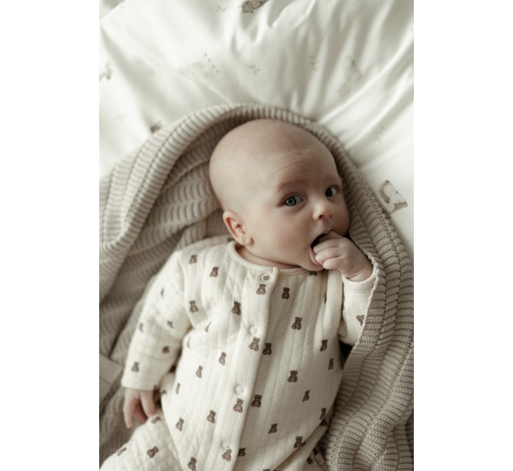 Bambus Babydecke Light Beige 80x100 - Vini - MY MEMI