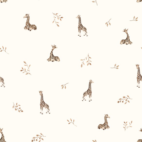 Bio Baumwolle Musselin Babyschlafsack 0 - 5 Monate 1.0 TOG - giraffes - MY MEMI