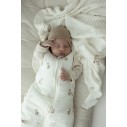 Bio Baumwolle Musselin Babyschlafsack 0 - 5 Monate 2.5 TOG - alpacas - MY MEMI