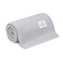 Babydecke aus 100% Merinowolle Grey (Grau) – Premium Collection MY MEMI