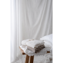 Bamboo Blanket 80x100 cream - feather - MY MEMI