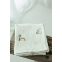 Pieluszka muślinowa z bawełny organicznej 60x65 - alpacas - MY MEMI