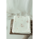 Otulacz muślinowy z bawełny organicznej 100x100 - little sheeps - MY MEMI