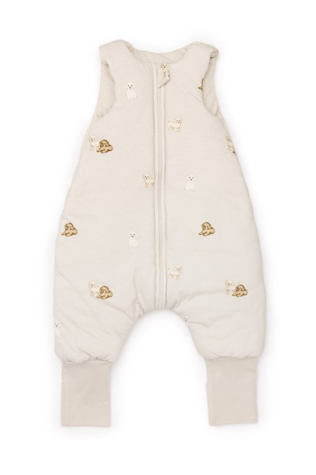 Śpiworek z bawełny organicznej z nogawkami 1 - 3 lata 2.5 TOG - cavapoo