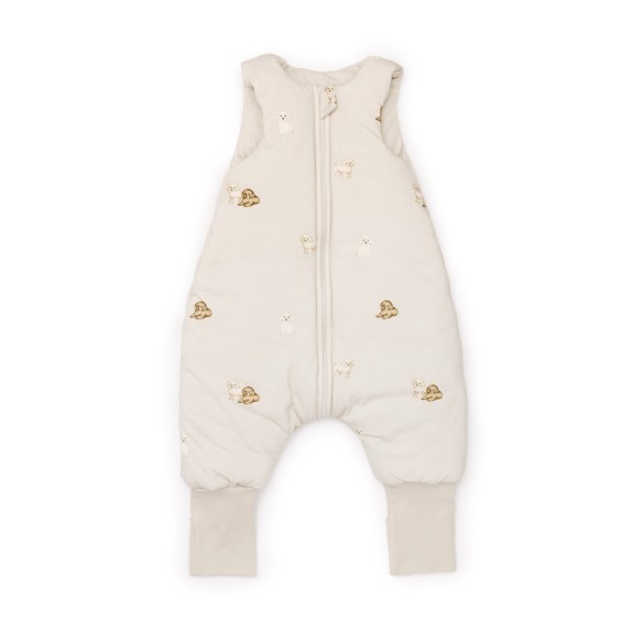 Śpiworek z bawełny organicznej z nogawkami 1 - 3 lata 2.5 TOG - cavapoo - MY MEMI