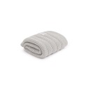 Koc ze 100% wełny merino light grey Fjord - premium collection - MY MEMI