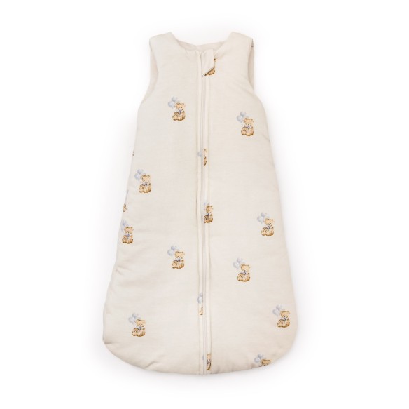 Śpiworek z bawełny organicznej 5 - 18 mies. 2.5 TOG - teddy - MY MEMI