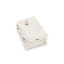4-pak pieluszek muślinowych z bawełny organicznej 35x35 - alpacas - MY MEMI