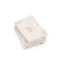 4-pak pieluszek muślinowych z bawełny organicznej 35x35 - little sheeps - MY MEMI