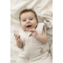 Śpiworek z bawełny organicznej 0 - 5 mies. 2.5 TOG - teddy - MY MEMI