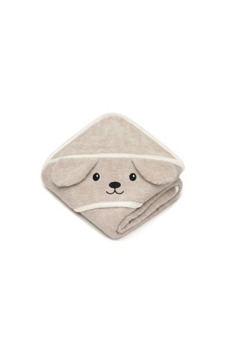 Bambusowy ręcznik light beige - puppy - MY MEMI