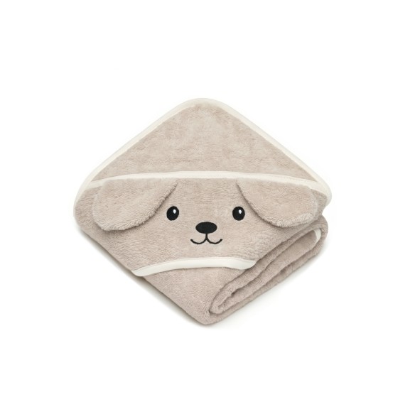 Bambusowy ręcznik light beige - puppy - MY MEMI