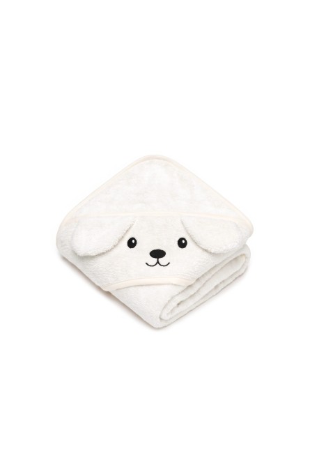Bambusowy ręcznik cream - puppy - MY MEMI