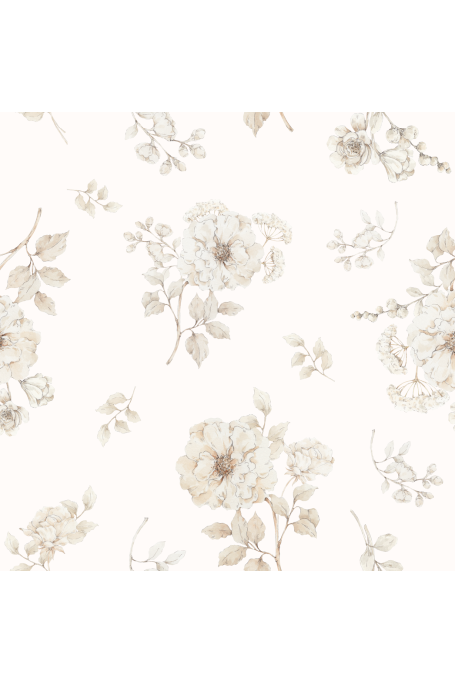 Bambusowy ręcznik- boho flowers 2
