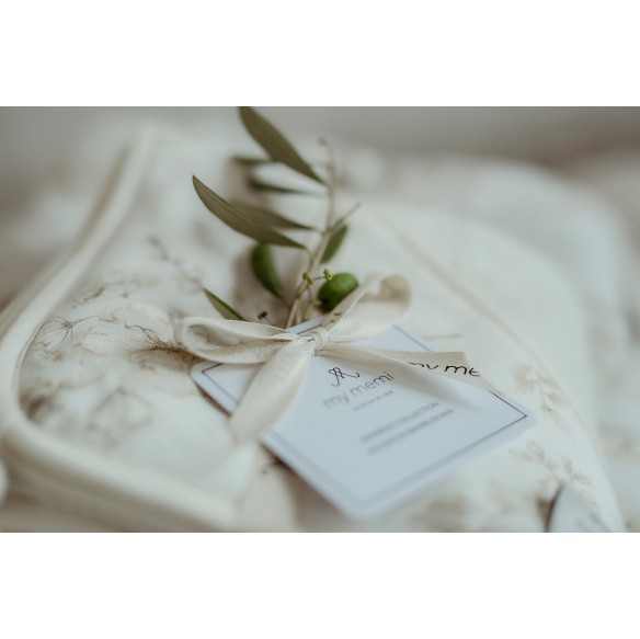 Bambusowy ręcznik- boho flowers