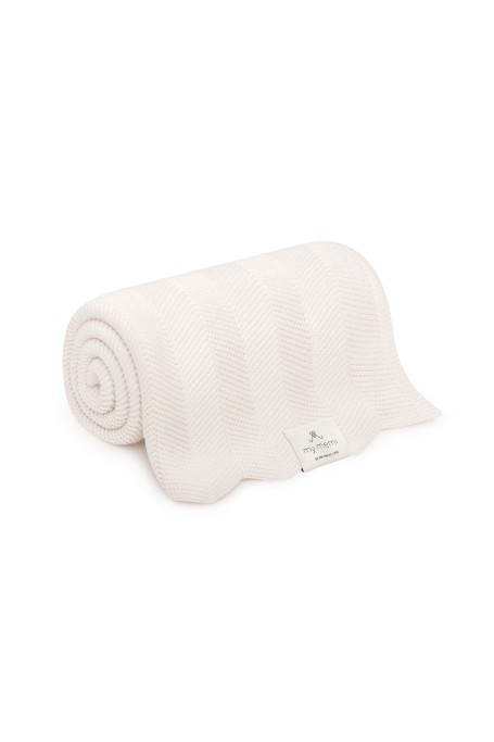 Bambusowy kocyk cream 80x100 – fir 2