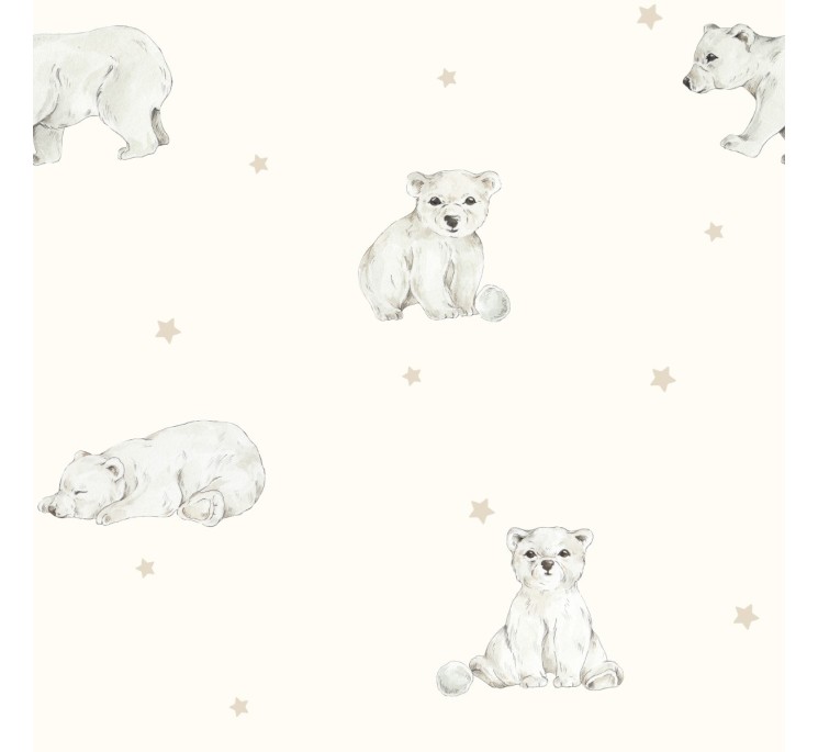 Bambusowa pościel z wypełnieniem 75x95 - little bears