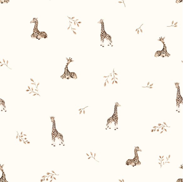 Bambusowy ręcznik- giraffes