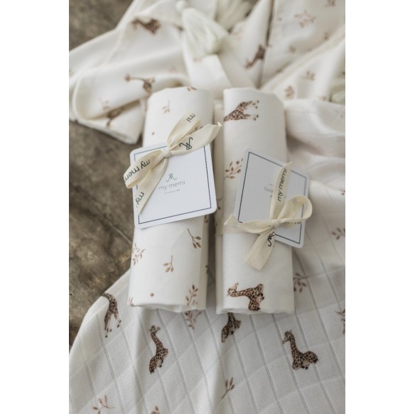 Bambusowy duży ręcznik - twigs