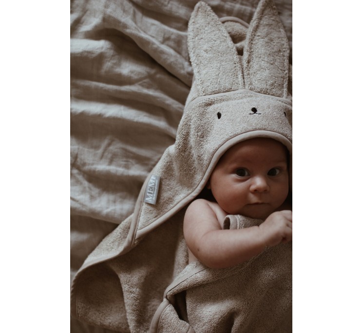 Bambusowy ręcznik beige - rabbit OUTLET