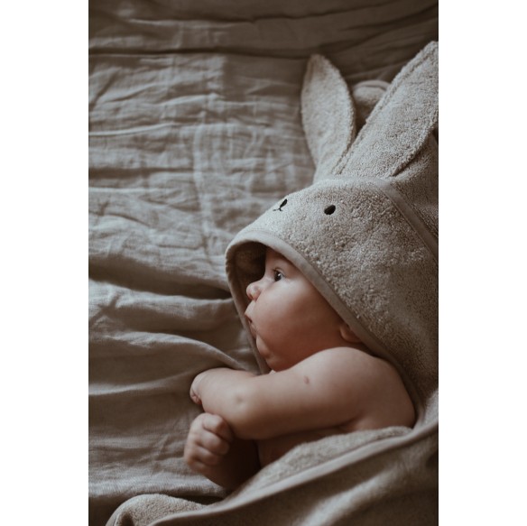 Bambusowy ręcznik beige - rabbit OUTLET