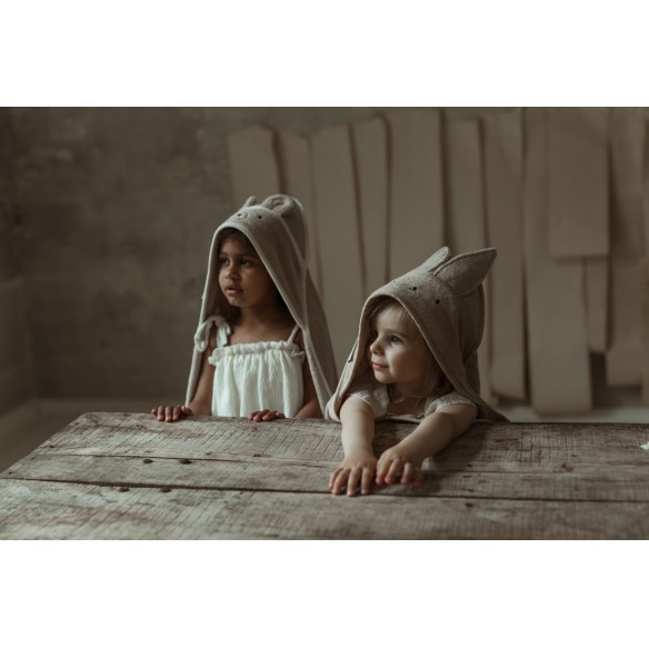 Bambusowy ręcznik beige - rabbit OUTLET