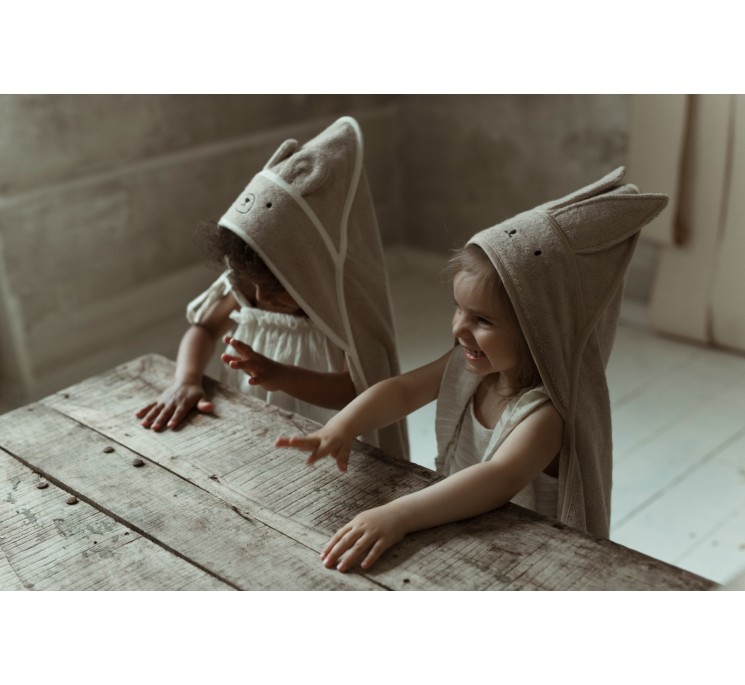 Bambusowy ręcznik beige - rabbit OUTLET