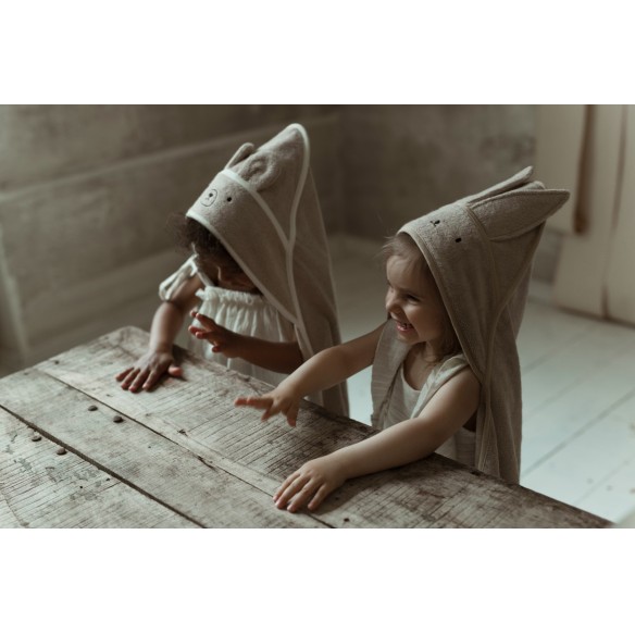 Bambusowy ręcznik beige - rabbit OUTLET