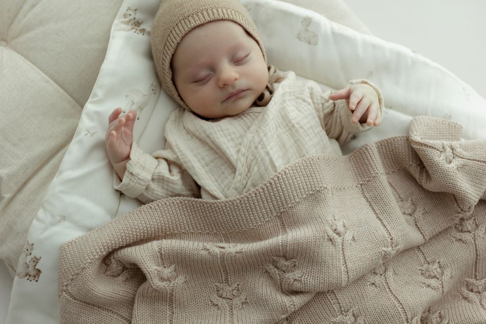 Bambusowa poduszka 25x35 - alpacas OUTLET