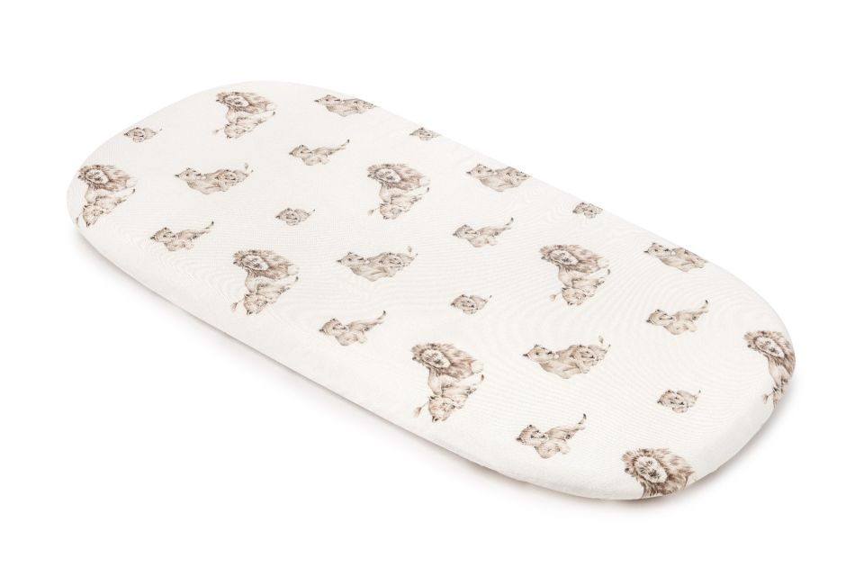 Bambusowe prześcieradło do gondoli - lions