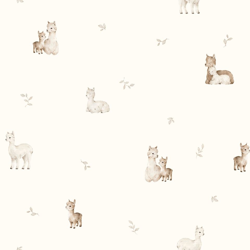 Bambusowy ręcznik - alpacas