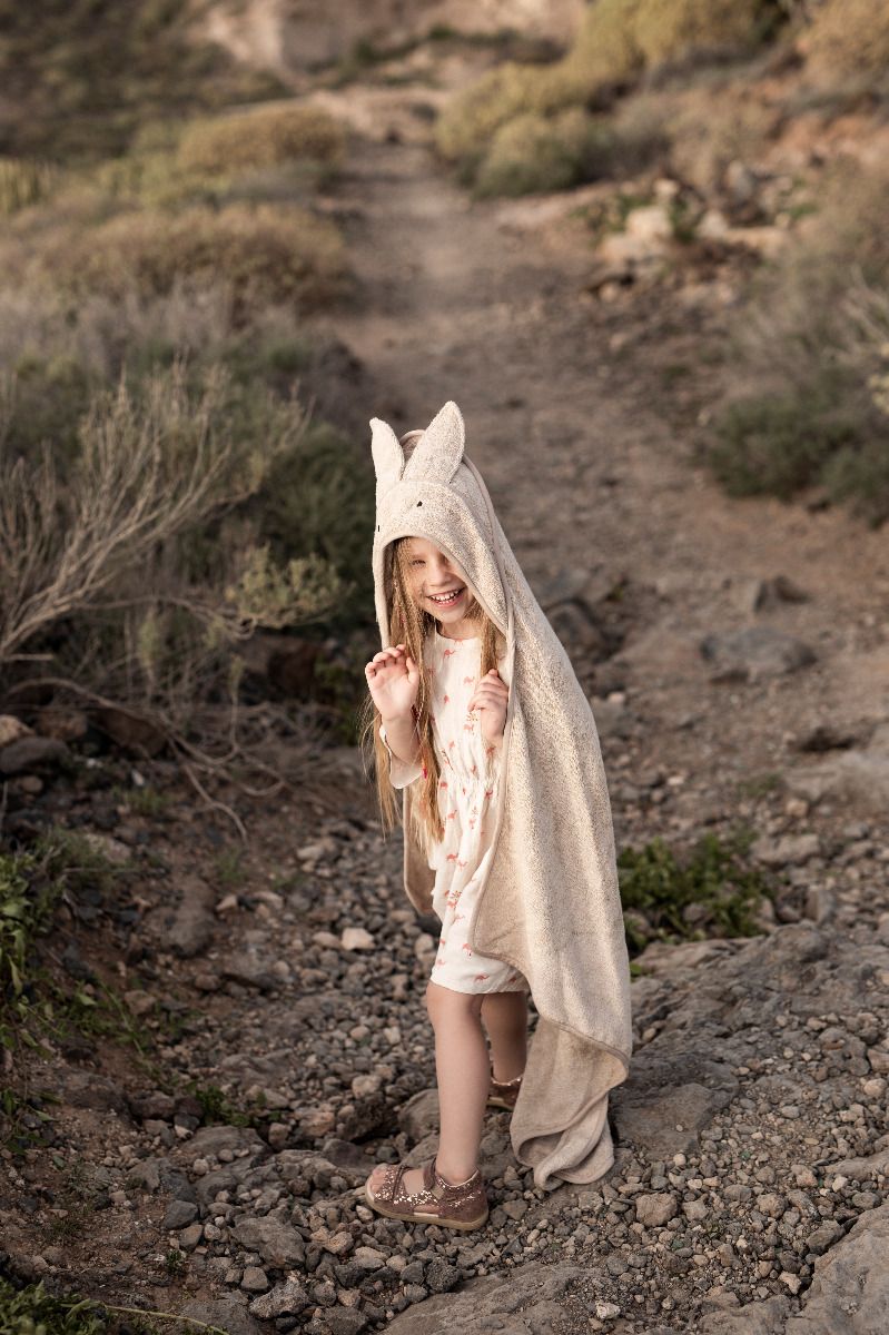 Bambusowy ręcznik cream (śmietankowy) - rabbit MY MEMI OUTLET