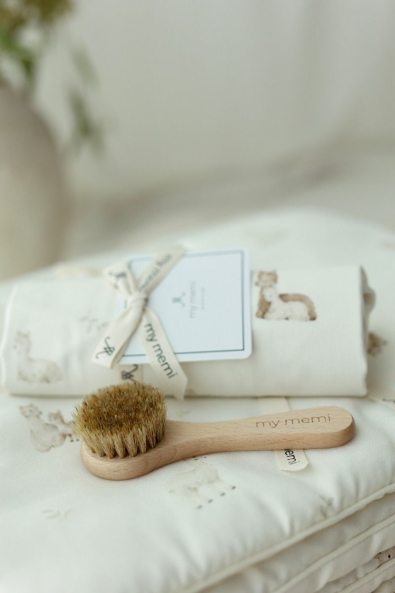 Bambusowe prześcieradło do gondoli - alpacas