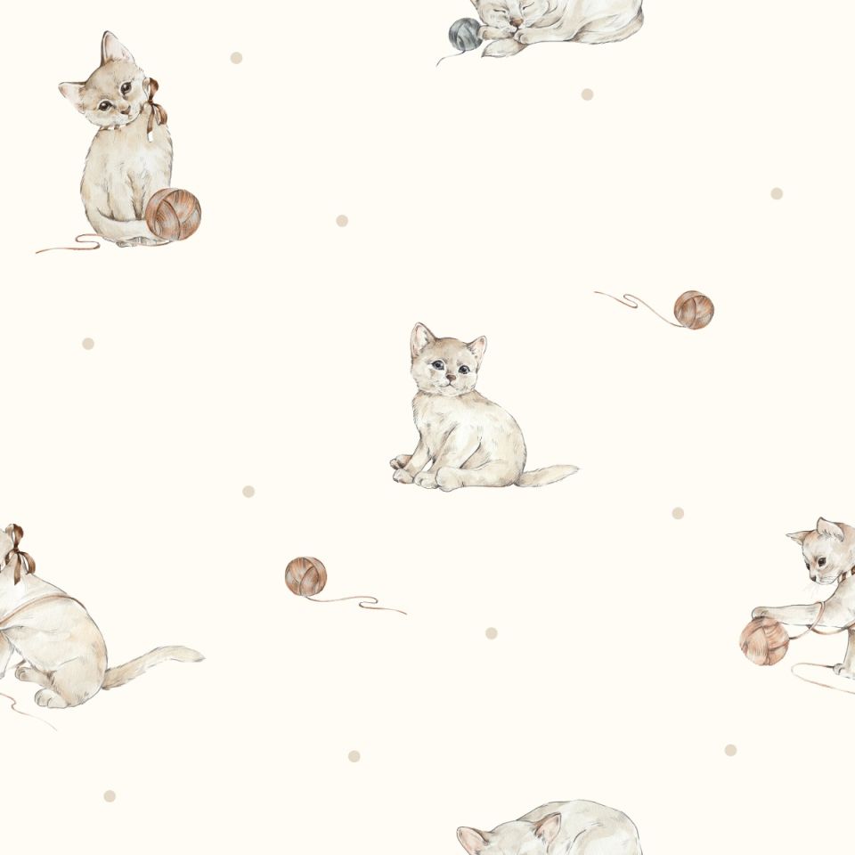 Bambusowy ręcznik- kittens - MY MEMI