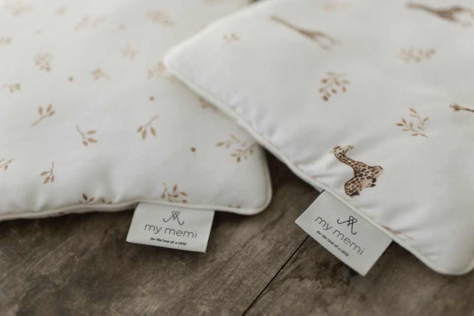 Bambusowy duży ręcznik- giraffes OUTLET - MY MEMI