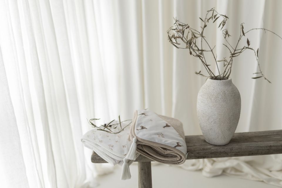 Bambusowy duży ręcznik- giraffes OUTLET - MY MEMI