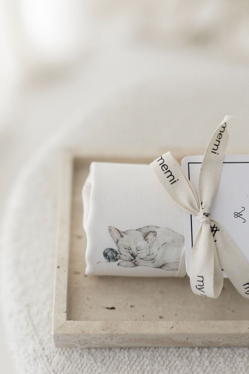 Bambusowy ręcznik- kittens - MY MEMI