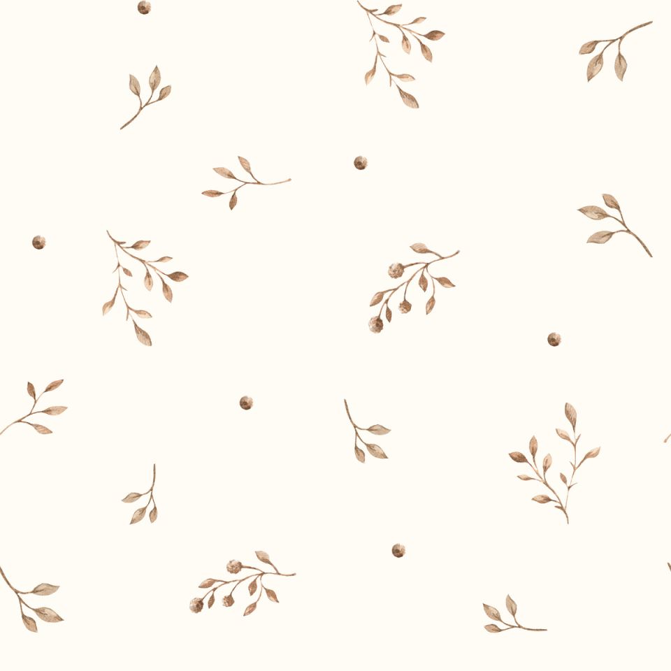 Pieluszka muślinowa z bawełny organicznej 60x65 - twigs OUTLET