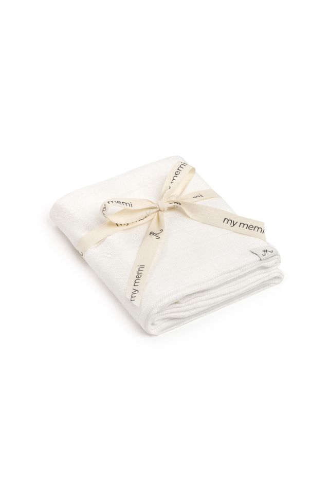 Bambusowa pieluszka muślinowa 65x65 cream OUTLET