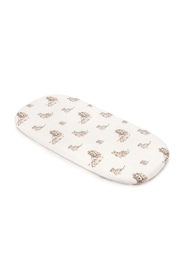 Bambusowe prześcieradło do gondoli - lions