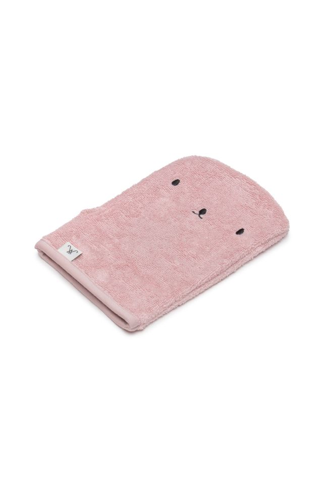 Bambusowa myjka powder pink OUTLET