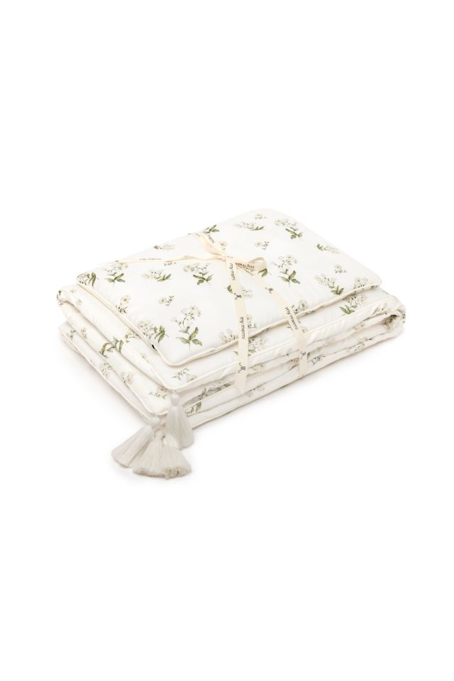 Bambusowa pościel z wypełnieniem 75x95 - bells