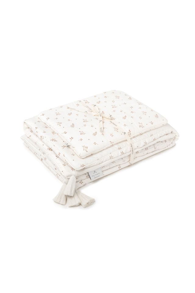 Bambusowa pościel z wypełnieniem 75x95 - twigs