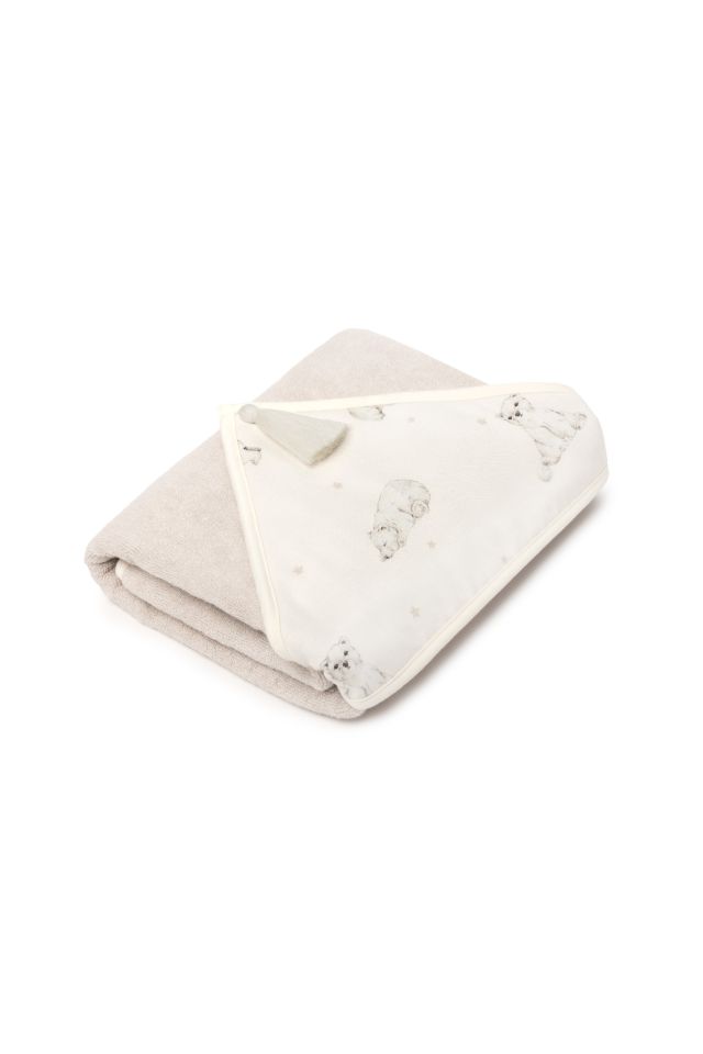 Bambusowy duży ręcznik- little bears