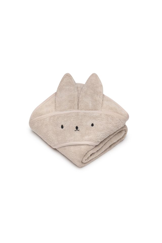 Bambusowy ręcznik beige - rabbit