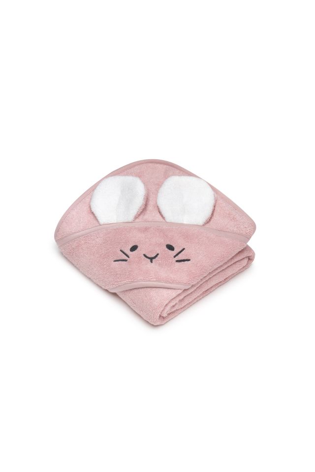 Bambusowy ręcznik powder pink - mouse